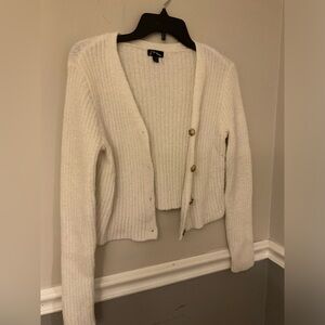 Art Class Size XL 14/16 Cream Cardigan Sweater